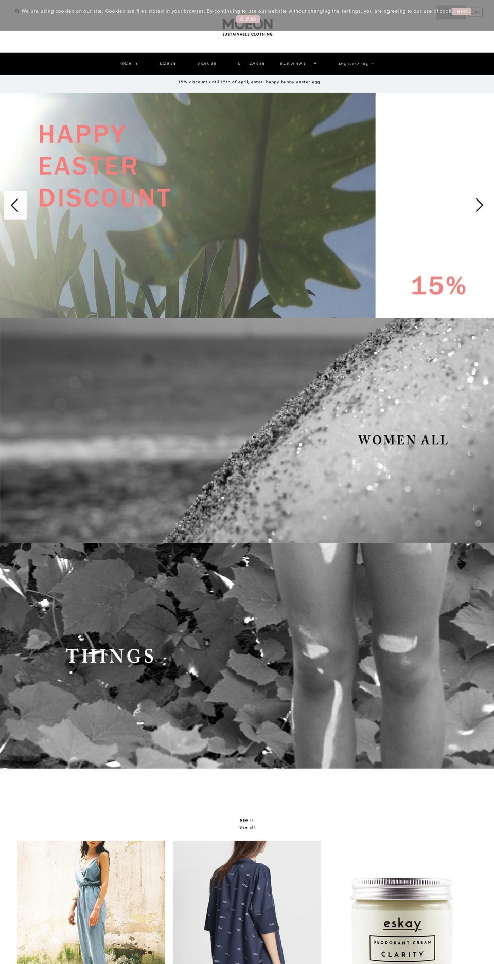 xn--mon-sna.com shopify website screenshot