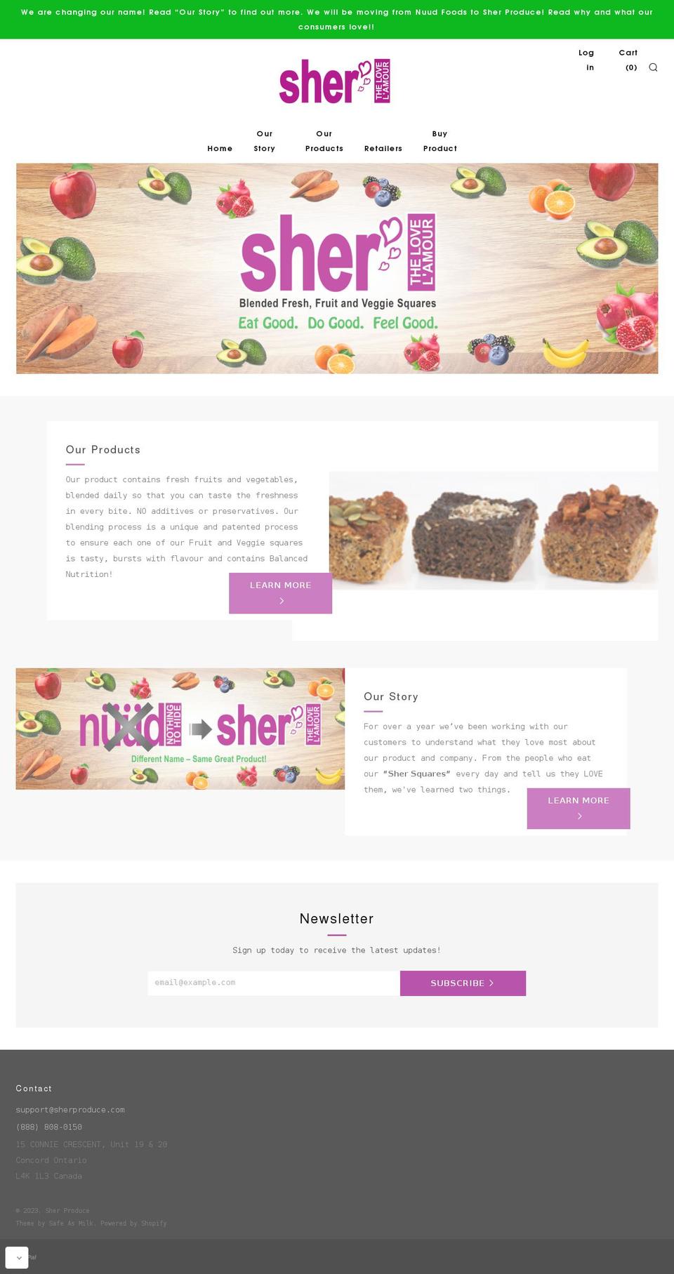 xn--ndfoods-n2aa.com — Shopify storefront screenshot