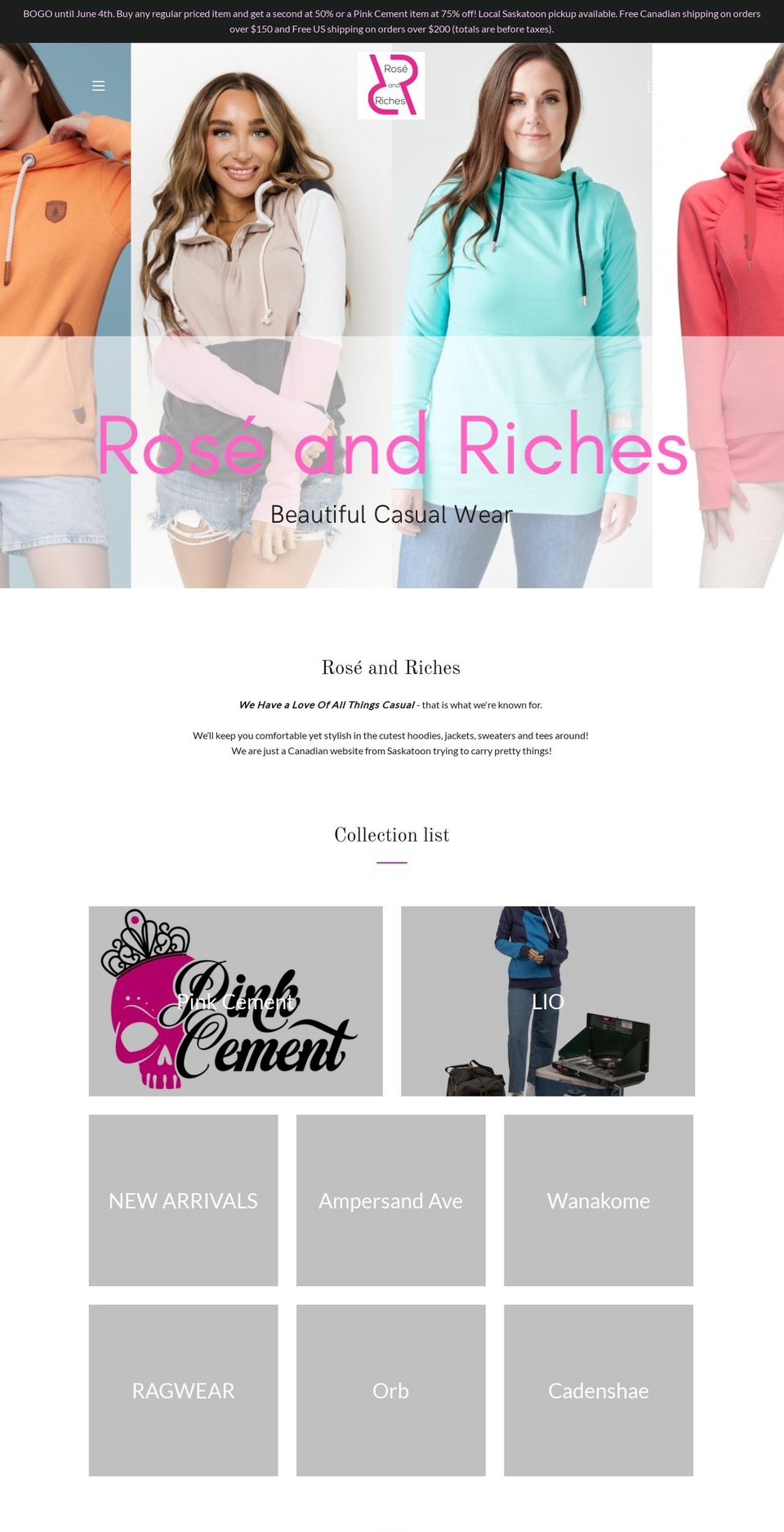 xn--rosandriches-deb.com — Shopify storefront screenshot