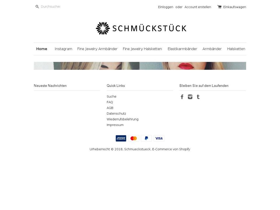 xn--schmckstck-debe.de shopify website screenshot