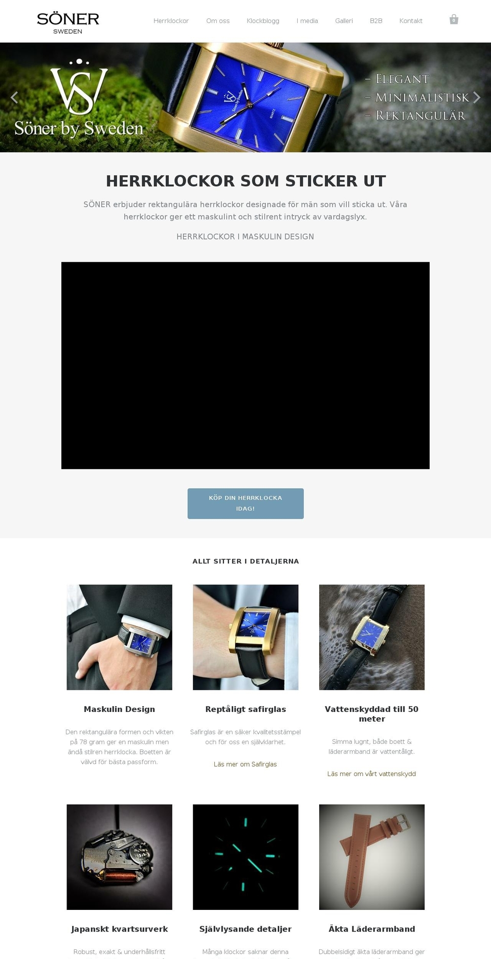 xn--sner-5qa.com shopify website screenshot