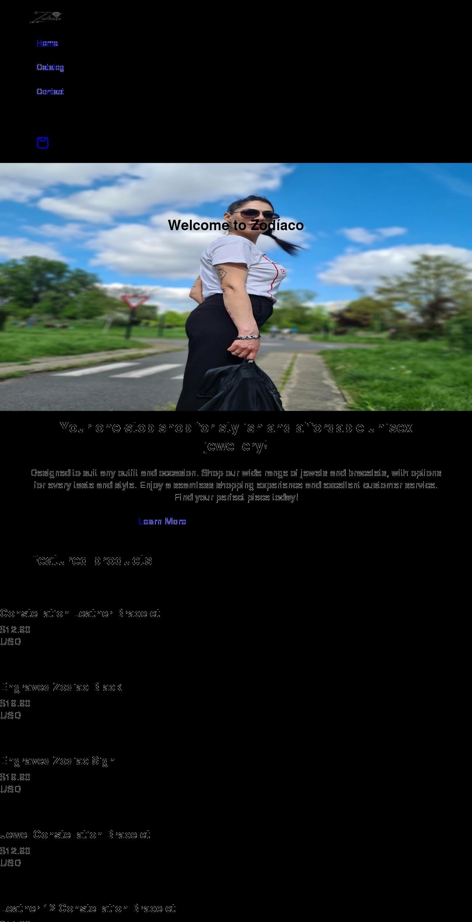xn--zodaco-5va.com shopify website screenshot
