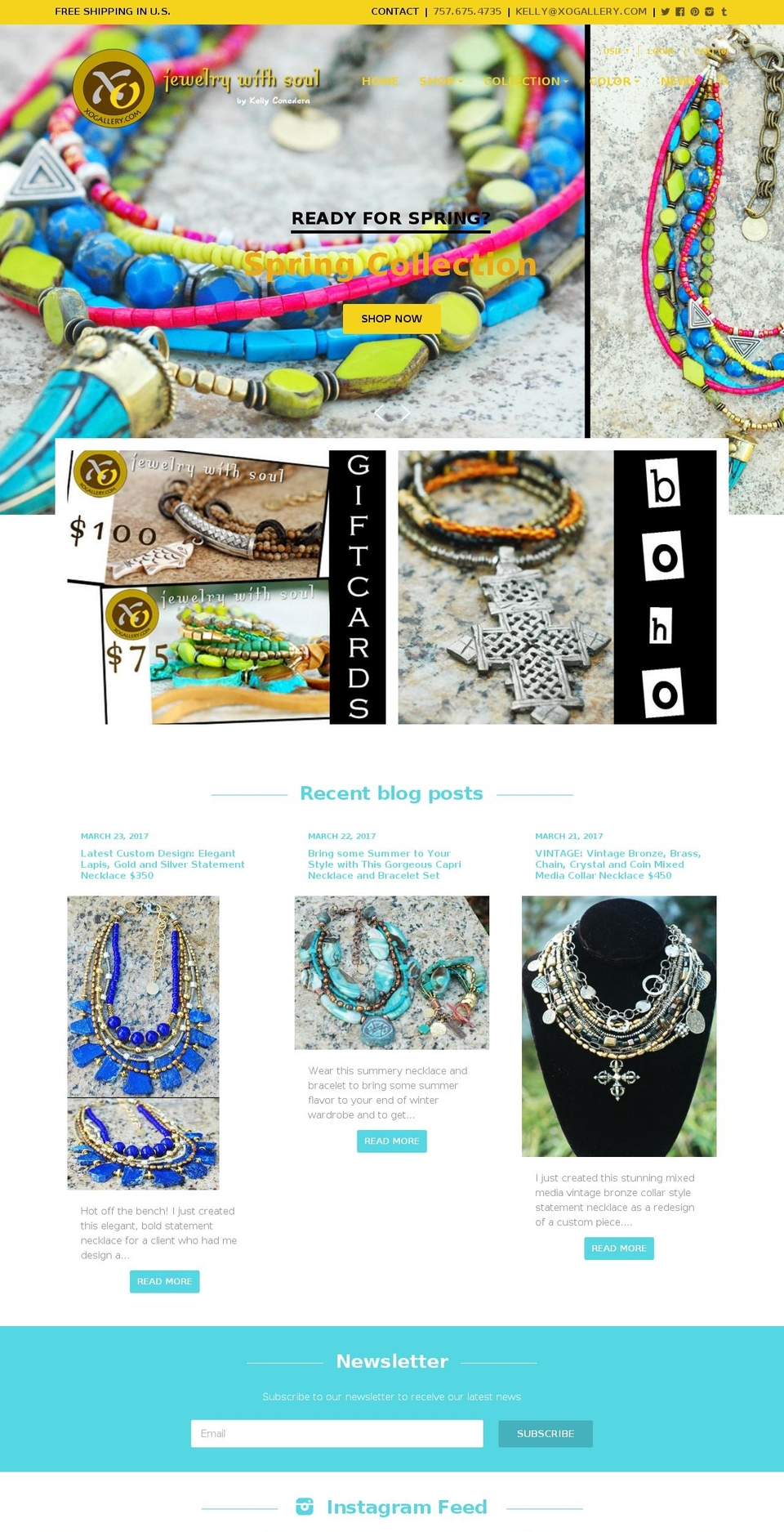 xogallery.com shopify website screenshot