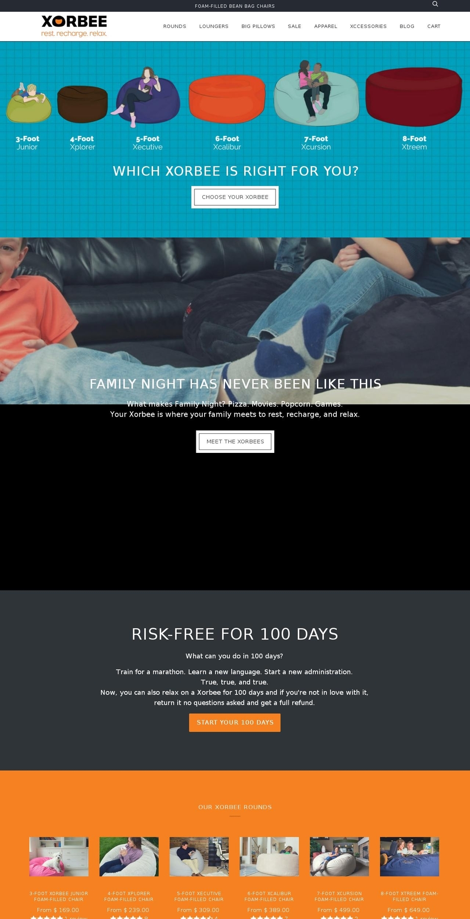 xorbee.com shopify website screenshot