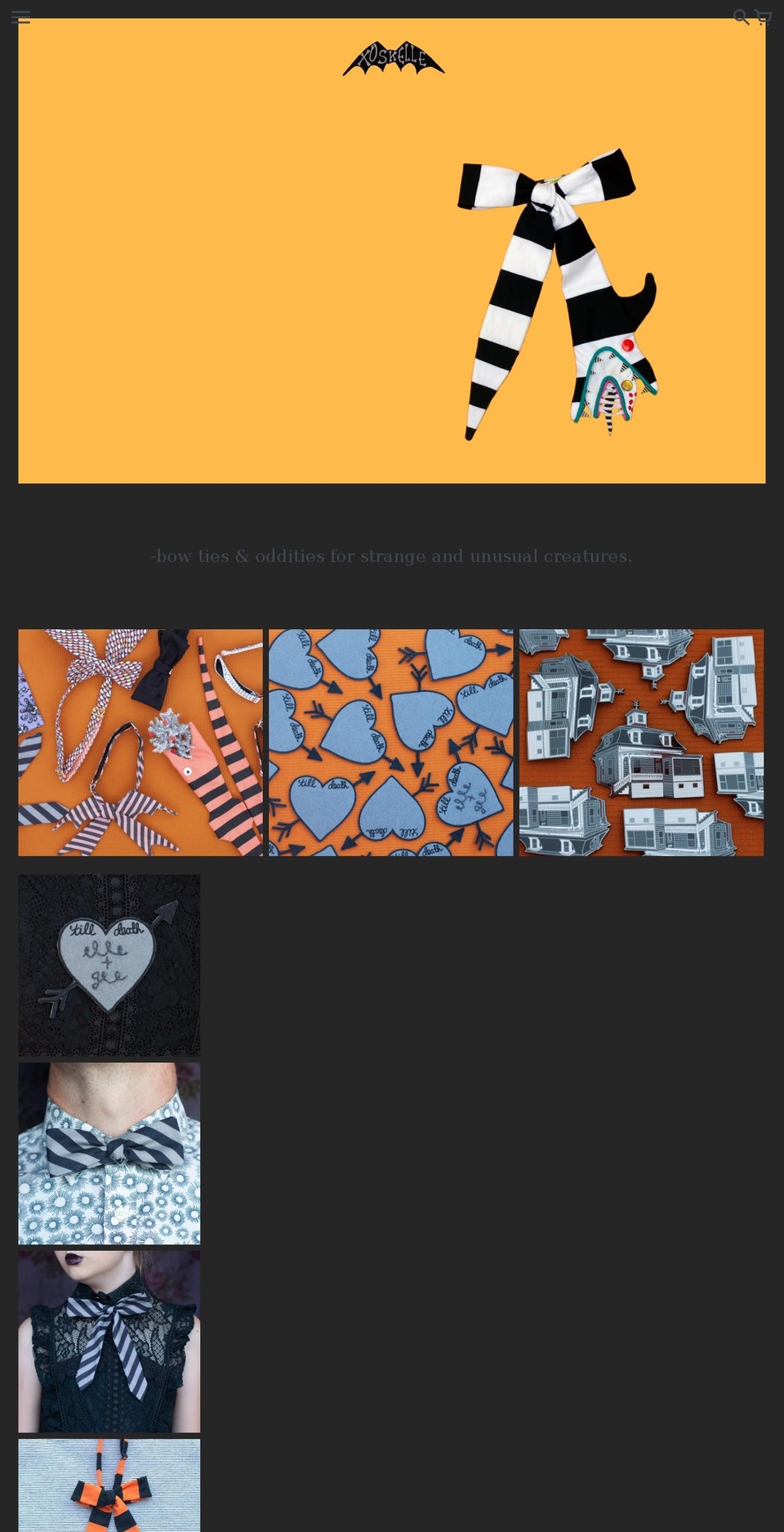 xoskelle.com shopify website screenshot