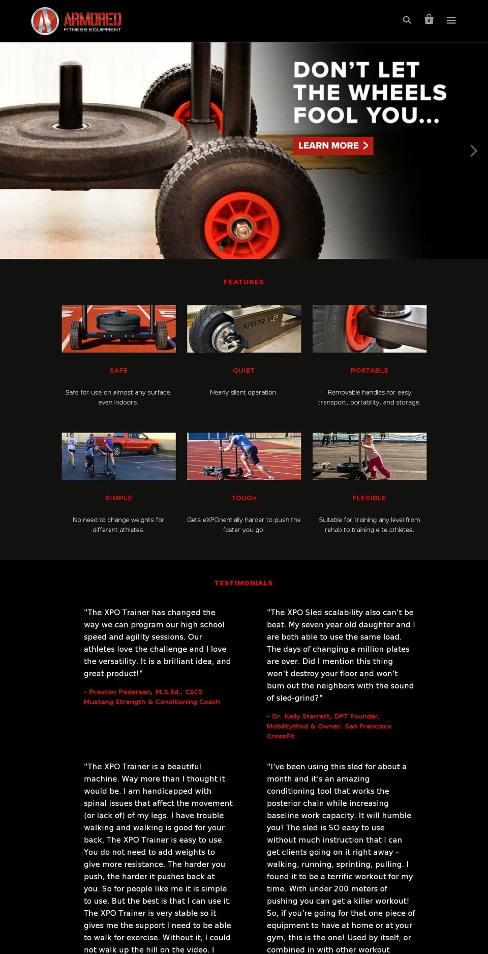 xposled.com — Shopify storefront screenshot