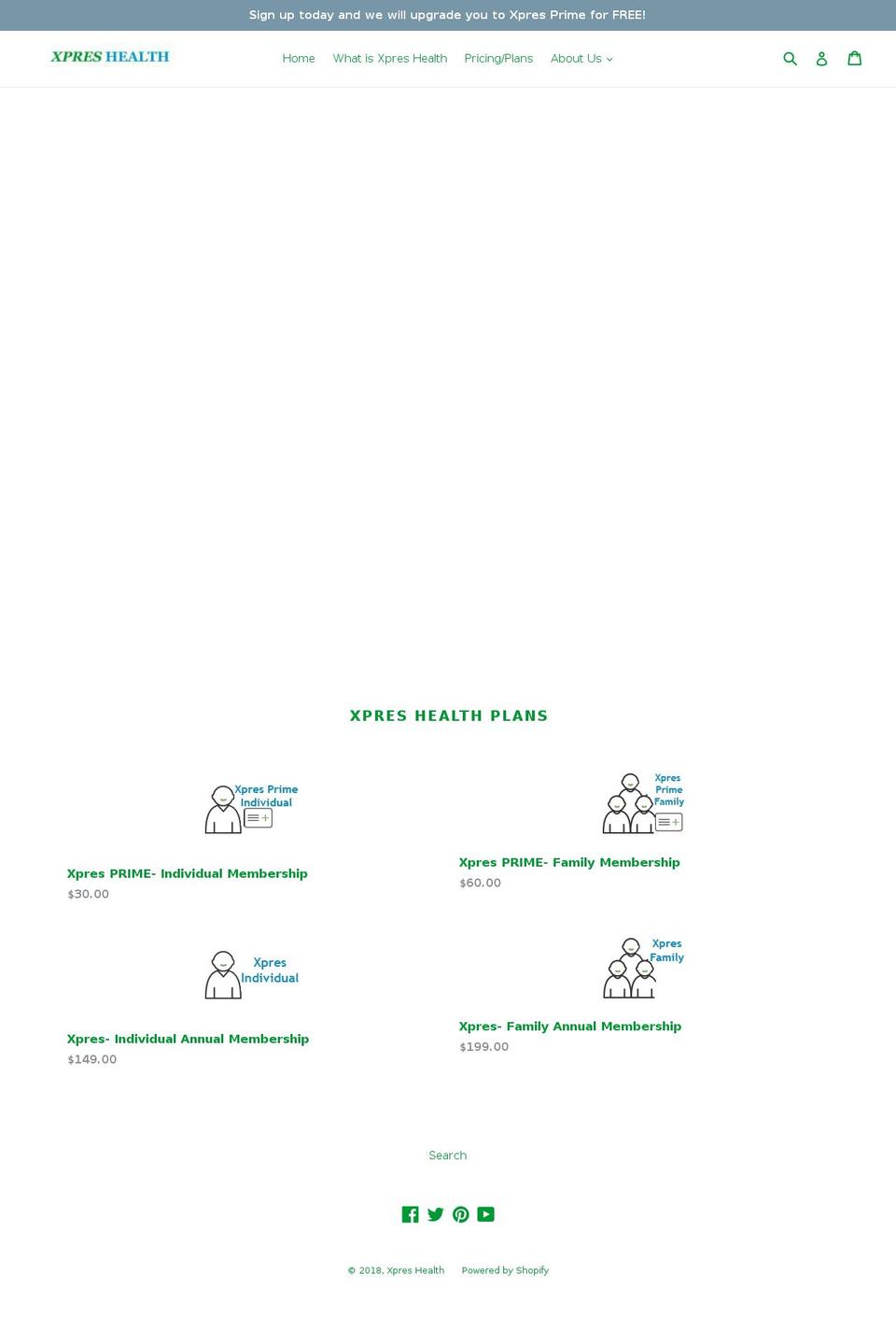 xpresmarket.com — Shopify storefront screenshot