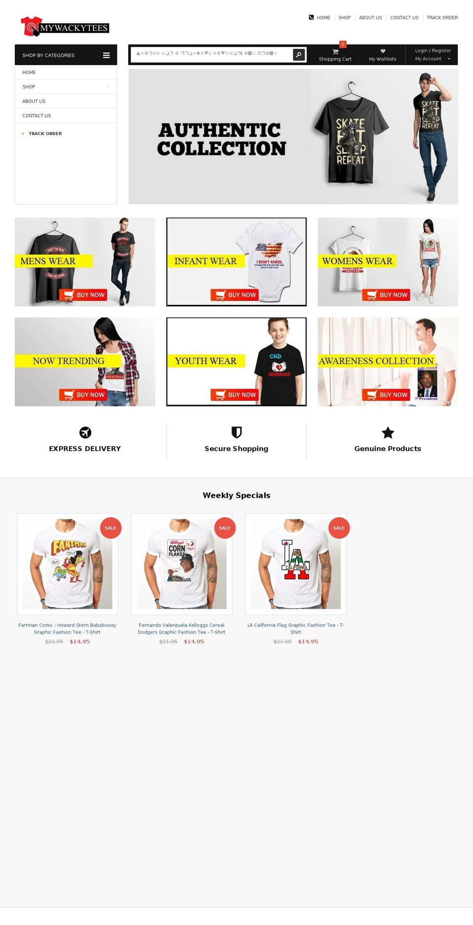 minimart-theme-source Shopify theme site example xpressshirts.net