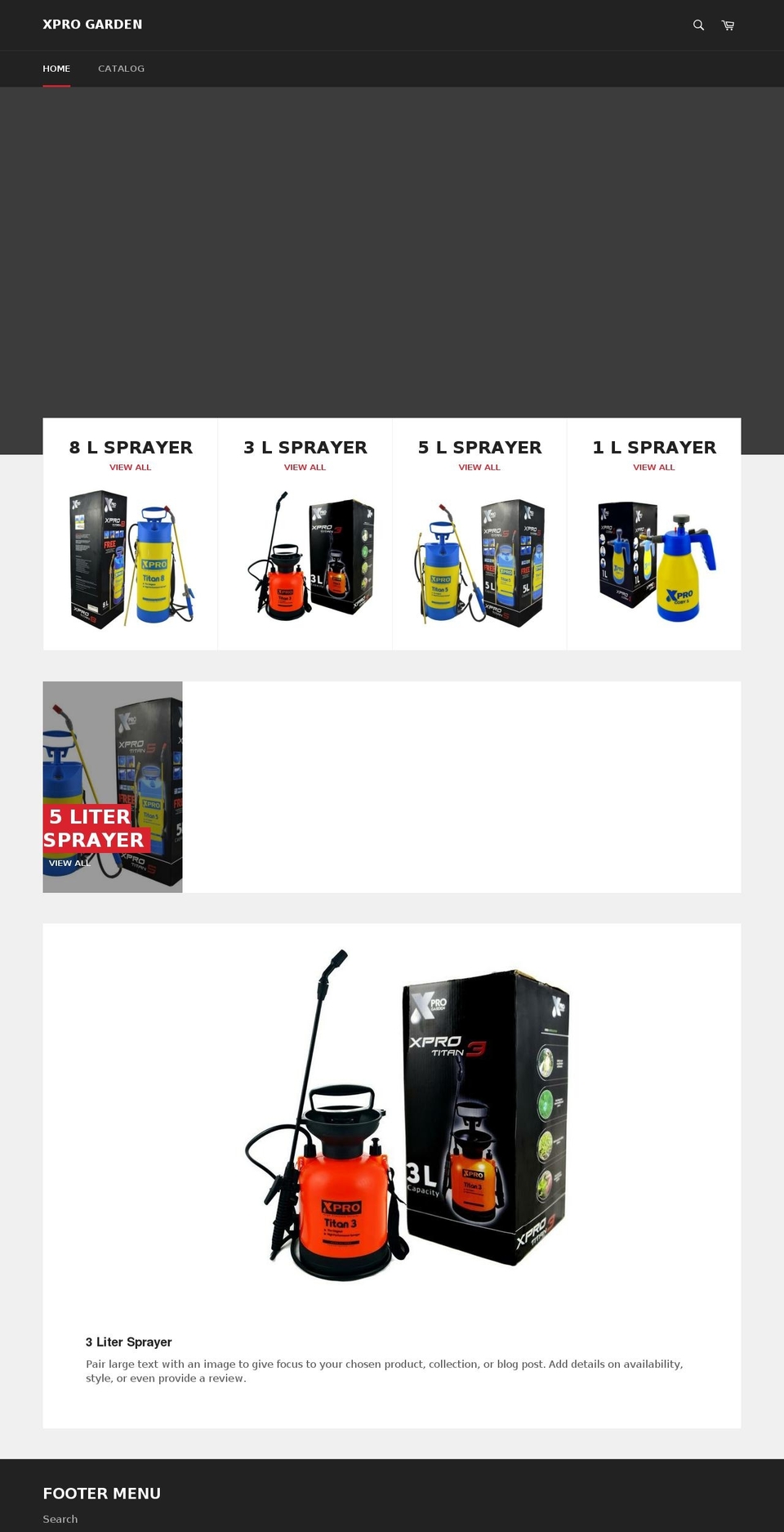 xprogarden.com shopify website screenshot