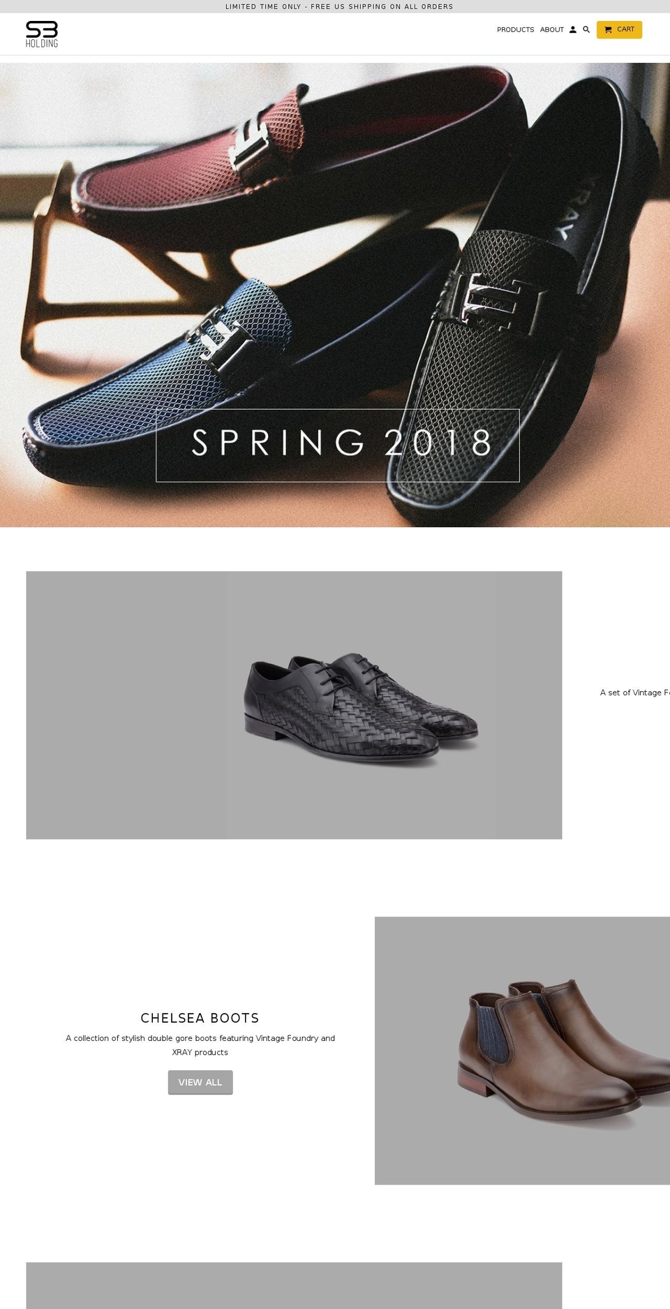 xrayfootwear.net shopify website screenshot