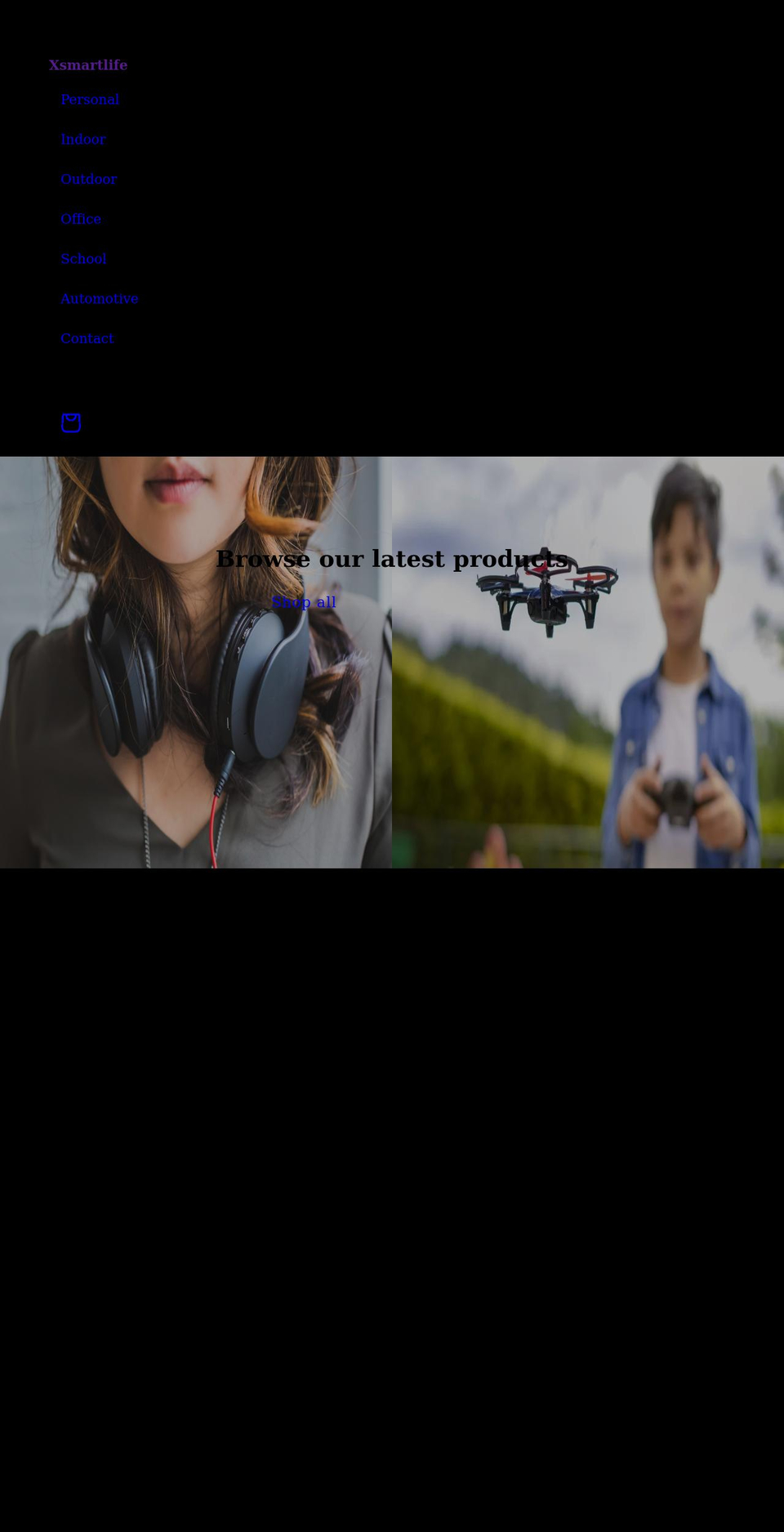 xsmartlife.com shopify website screenshot
