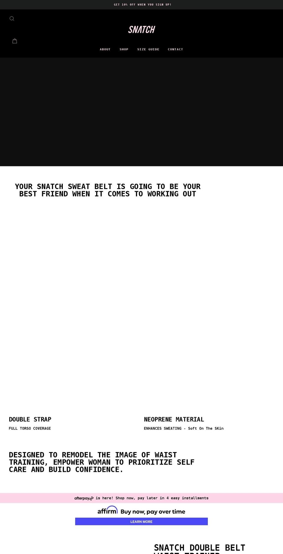 xsnatch.com shopify website screenshot
