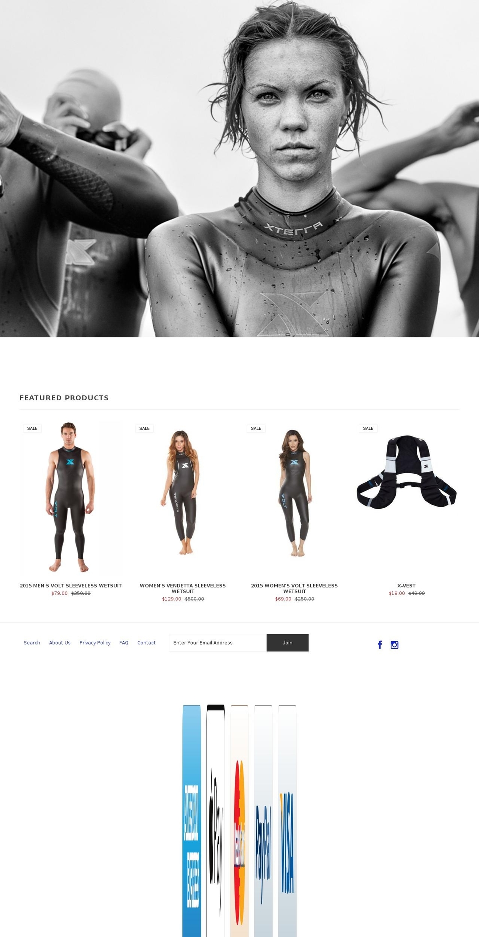 xterraoutlet.com shopify website screenshot