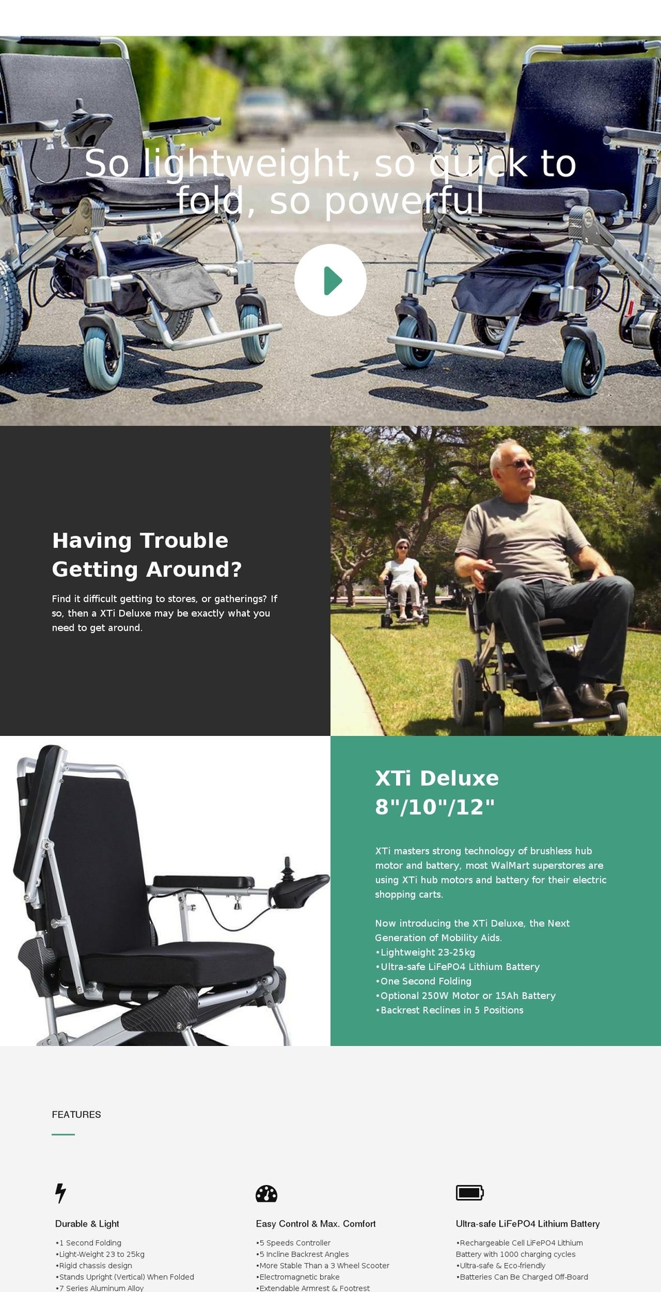 xtimobility.com shopify website screenshot
