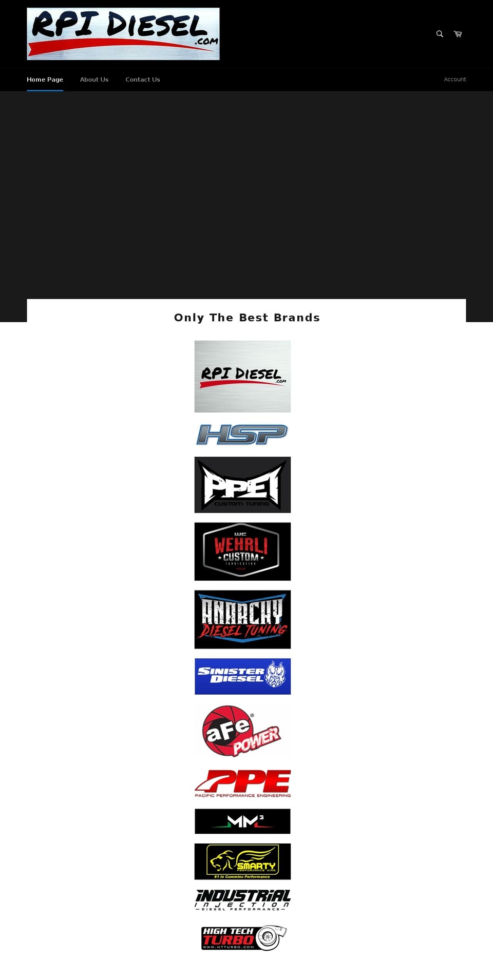 xtremediesel.biz shopify website screenshot
