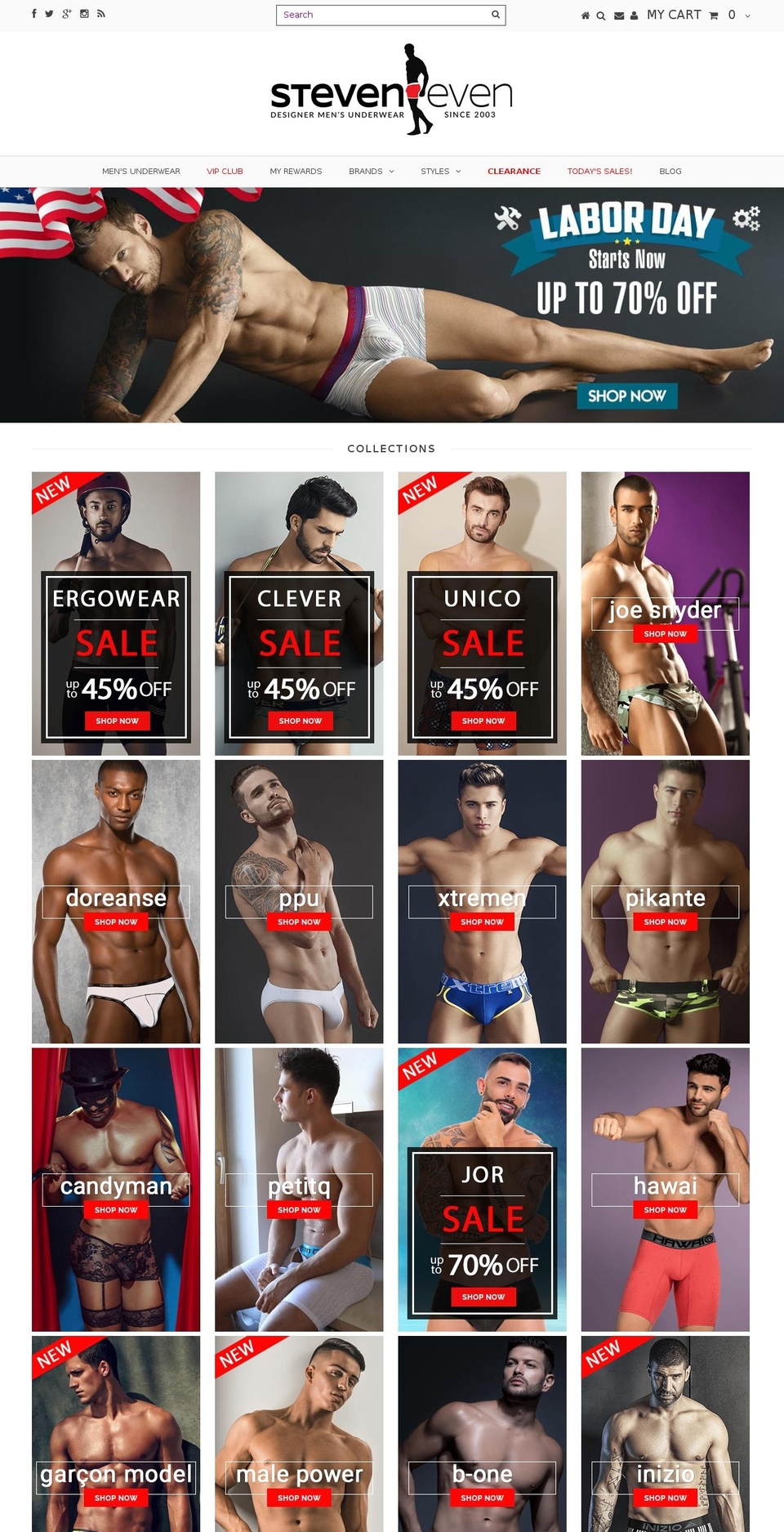 xtremen.com — Shopify storefront screenshot