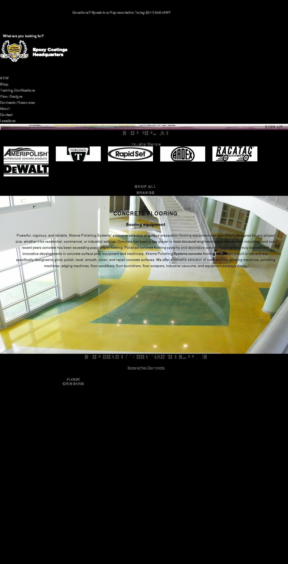 xtremepolishingsystems.com shopify website screenshot