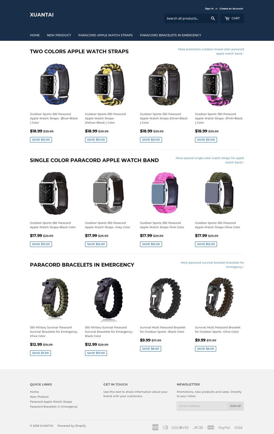 xuantaigift.com — Shopify storefront screenshot