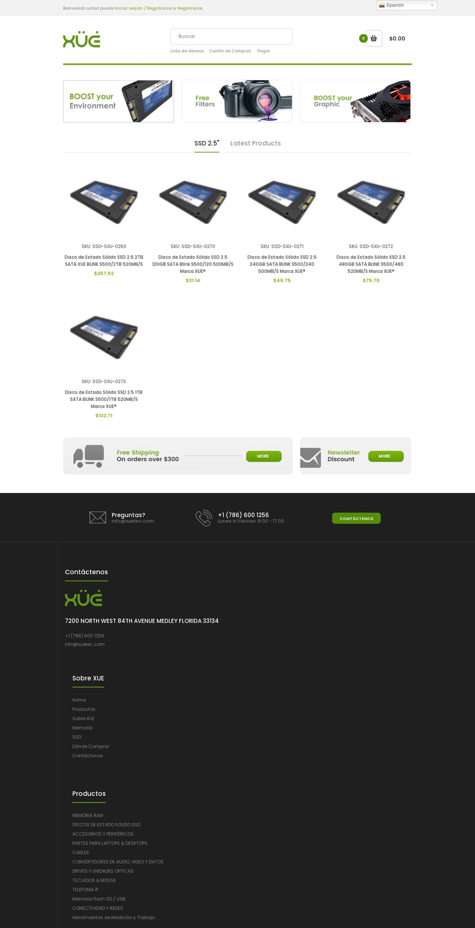 xuetec.com shopify website screenshot