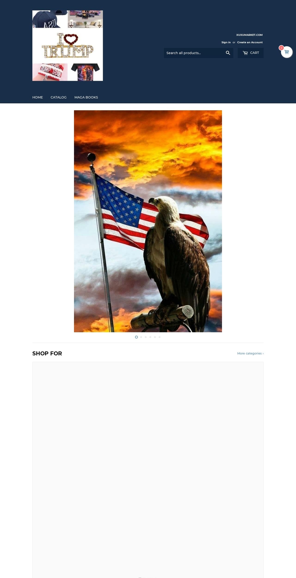 xuxumarket.com — Shopify storefront screenshot