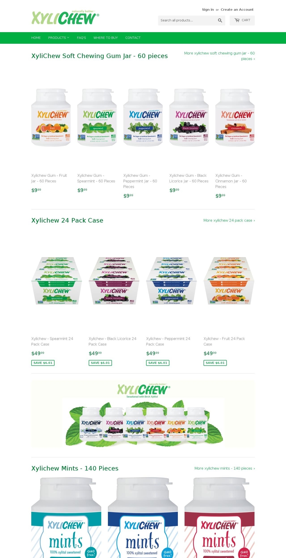 xylichew.biz shopify website screenshot