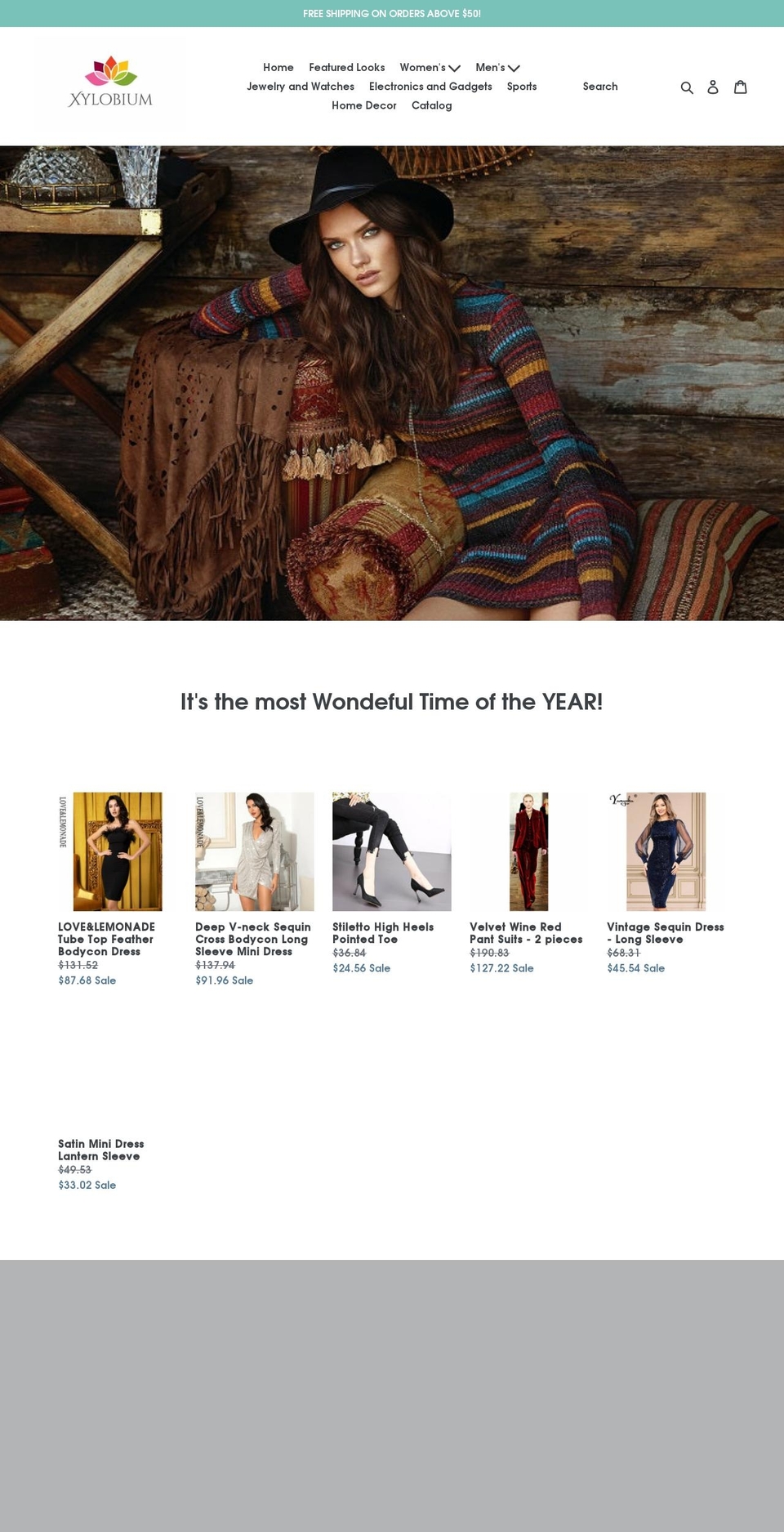 xylobium.com — Shopify storefront screenshot