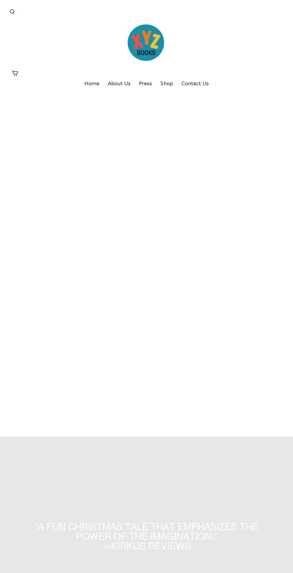 xyzbooksllc.com shopify website screenshot