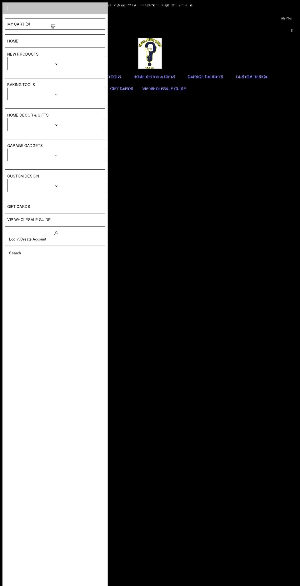 y-n-g-llc.myshopify.com shopify website screenshot