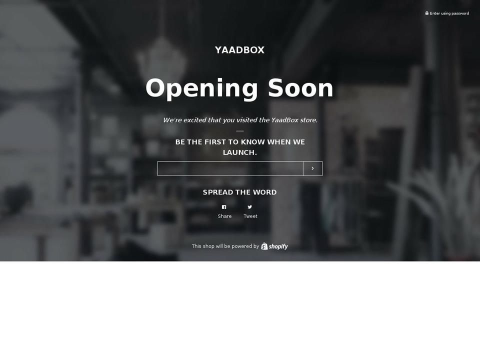 yaadbox.com — Shopify storefront screenshot