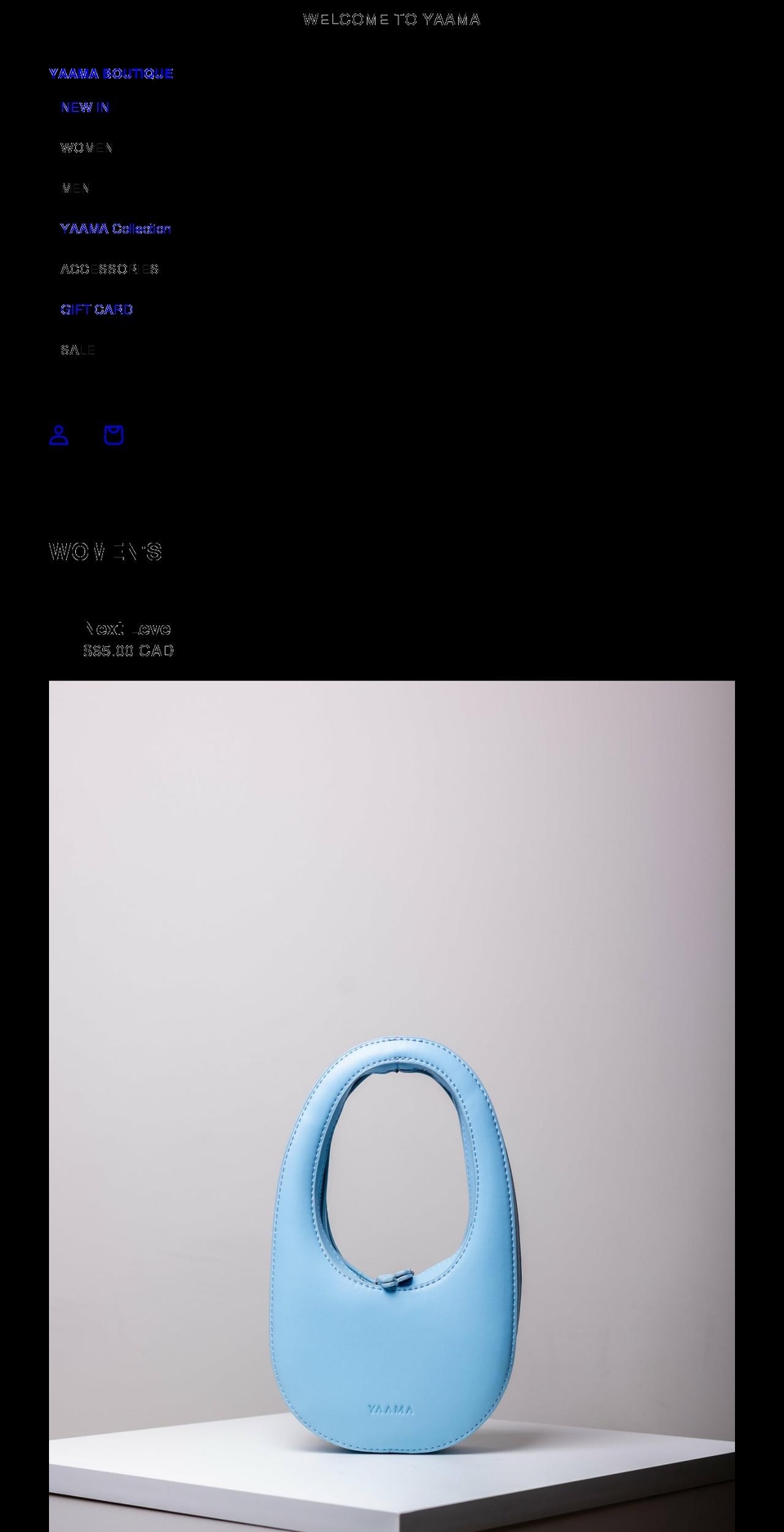 yaama.ca shopify website screenshot