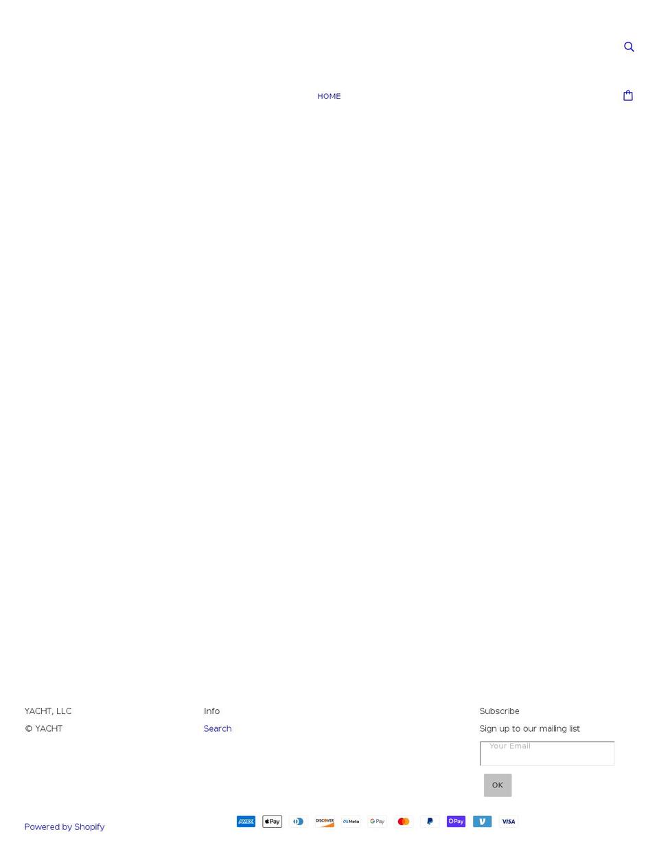 yachtne.com shopify website screenshot
