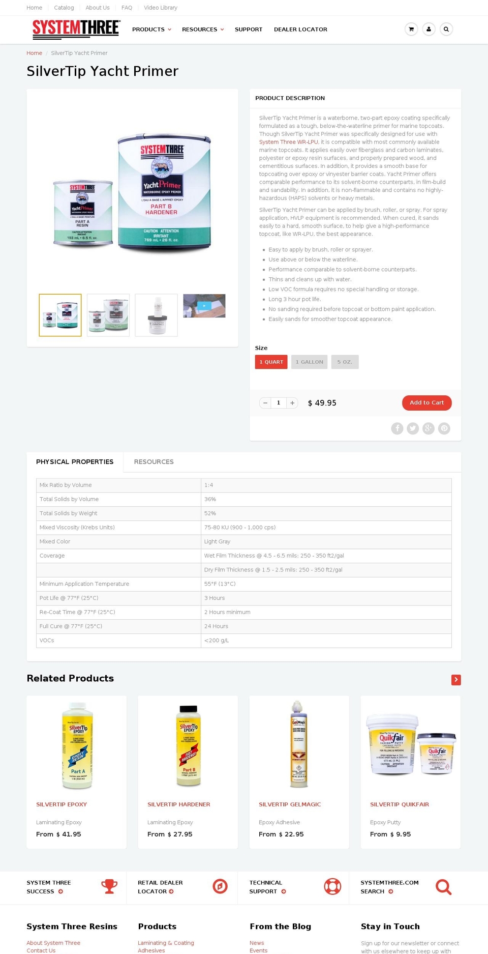 yachtprimer.com — Shopify storefront screenshot
