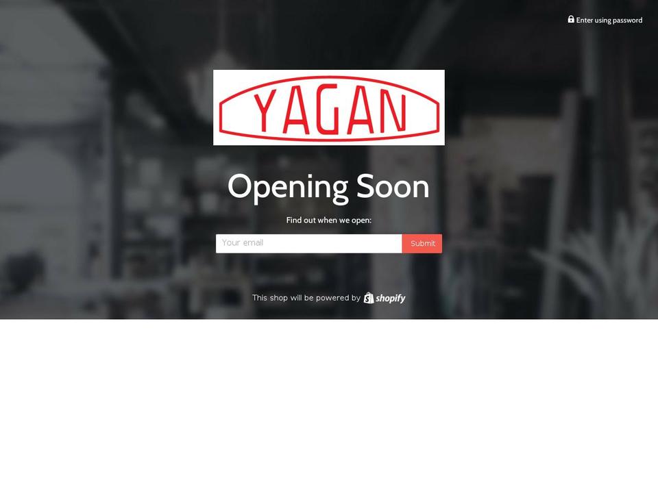 yagan-lock.myshopify.com shopify website screenshot