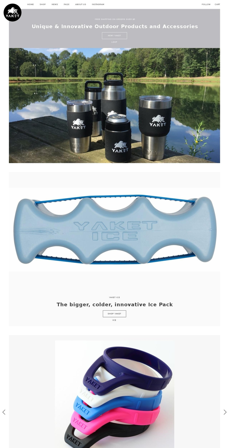 yaketloop.com — Shopify storefront screenshot