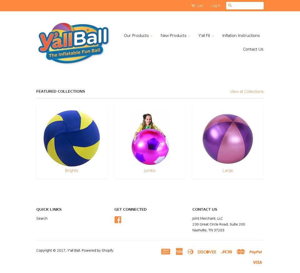 yallfitfun.com shopify website screenshot