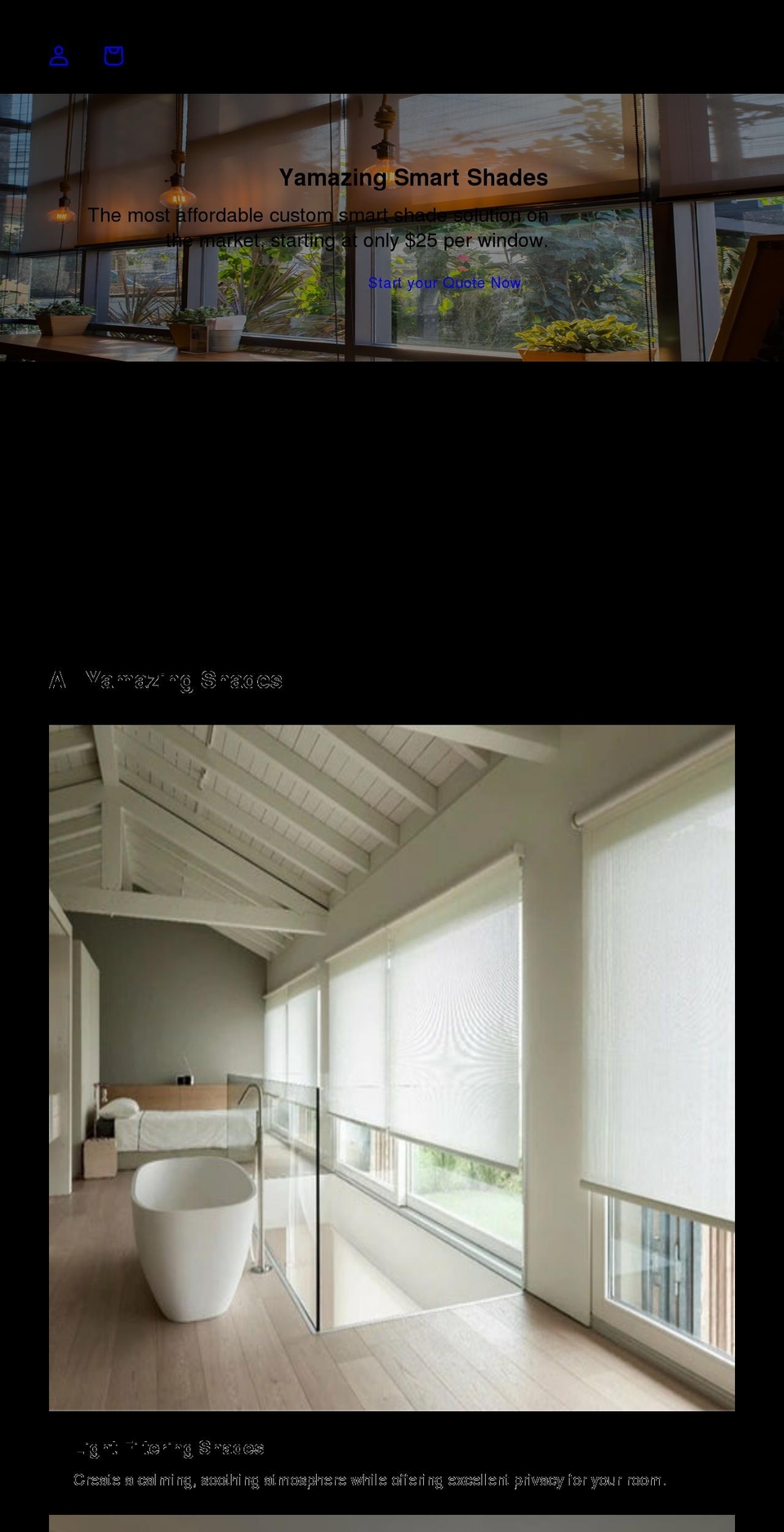 yama-zing.com shopify website screenshot