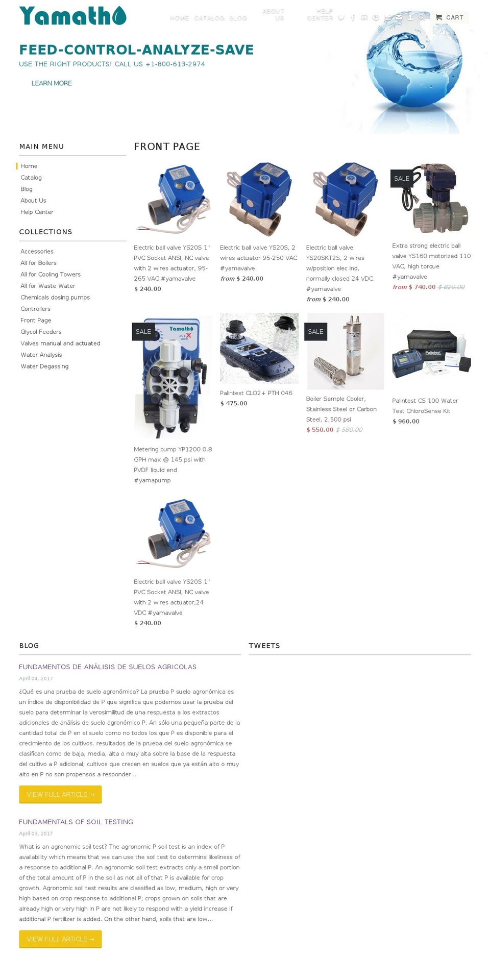 yamathosupply.com shopify website screenshot