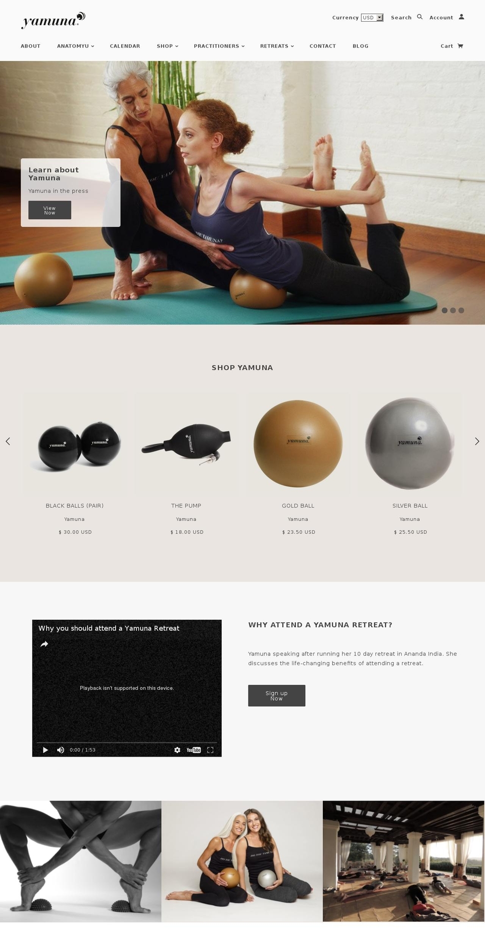 yamunabodyrolling.com shopify website screenshot