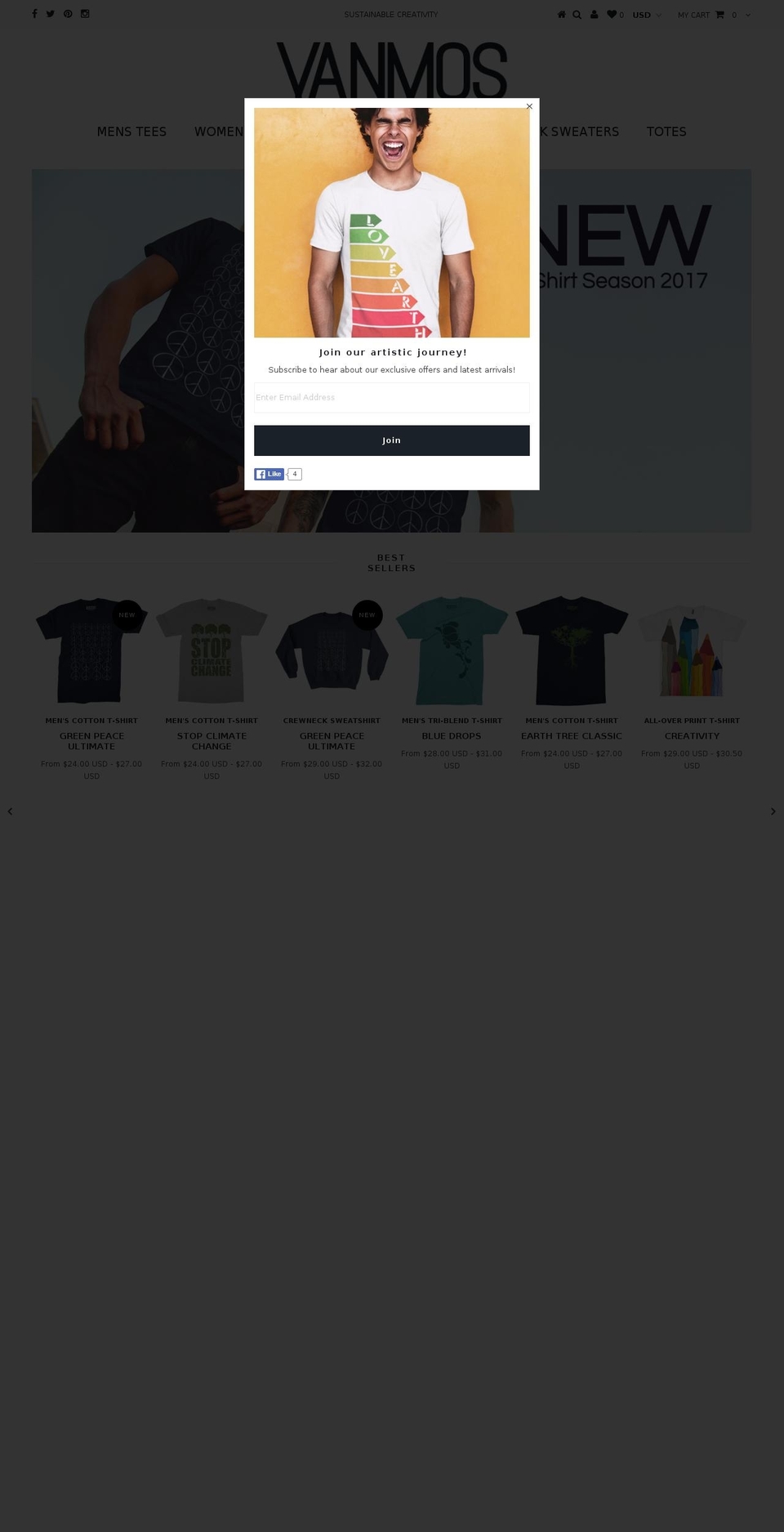 yanmos.eu shopify website screenshot