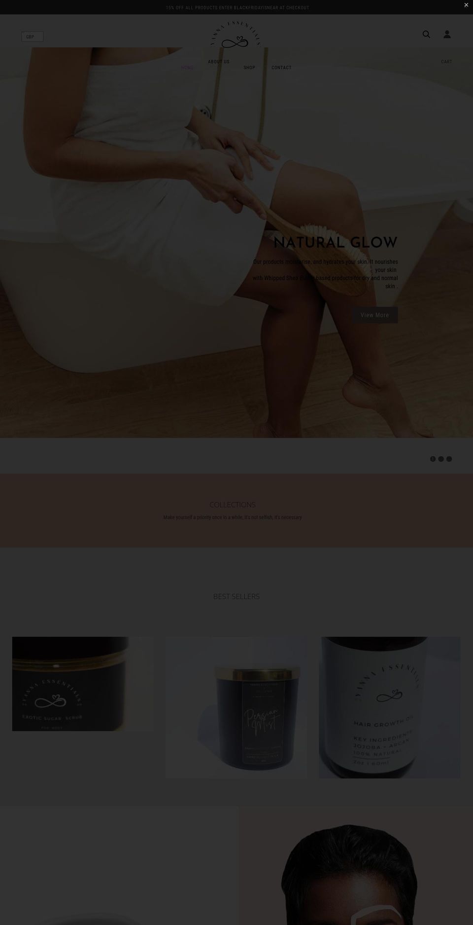 NEW DESIGN Shopify theme site example yanna-essentials.co.uk