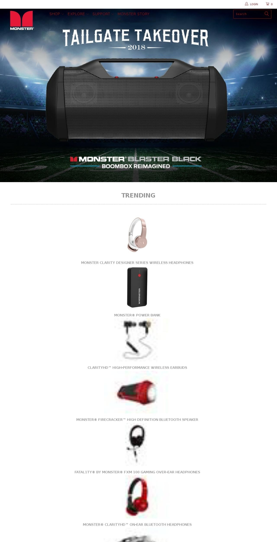 yaoearphones.com — Shopify storefront screenshot