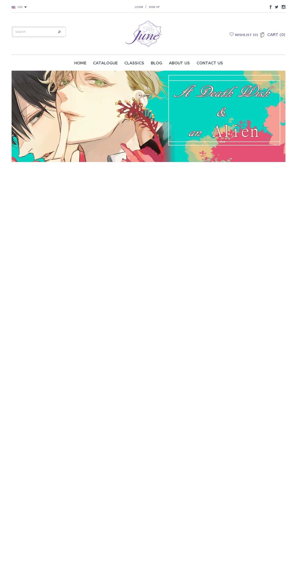 yaoi-club.com — Shopify storefront screenshot