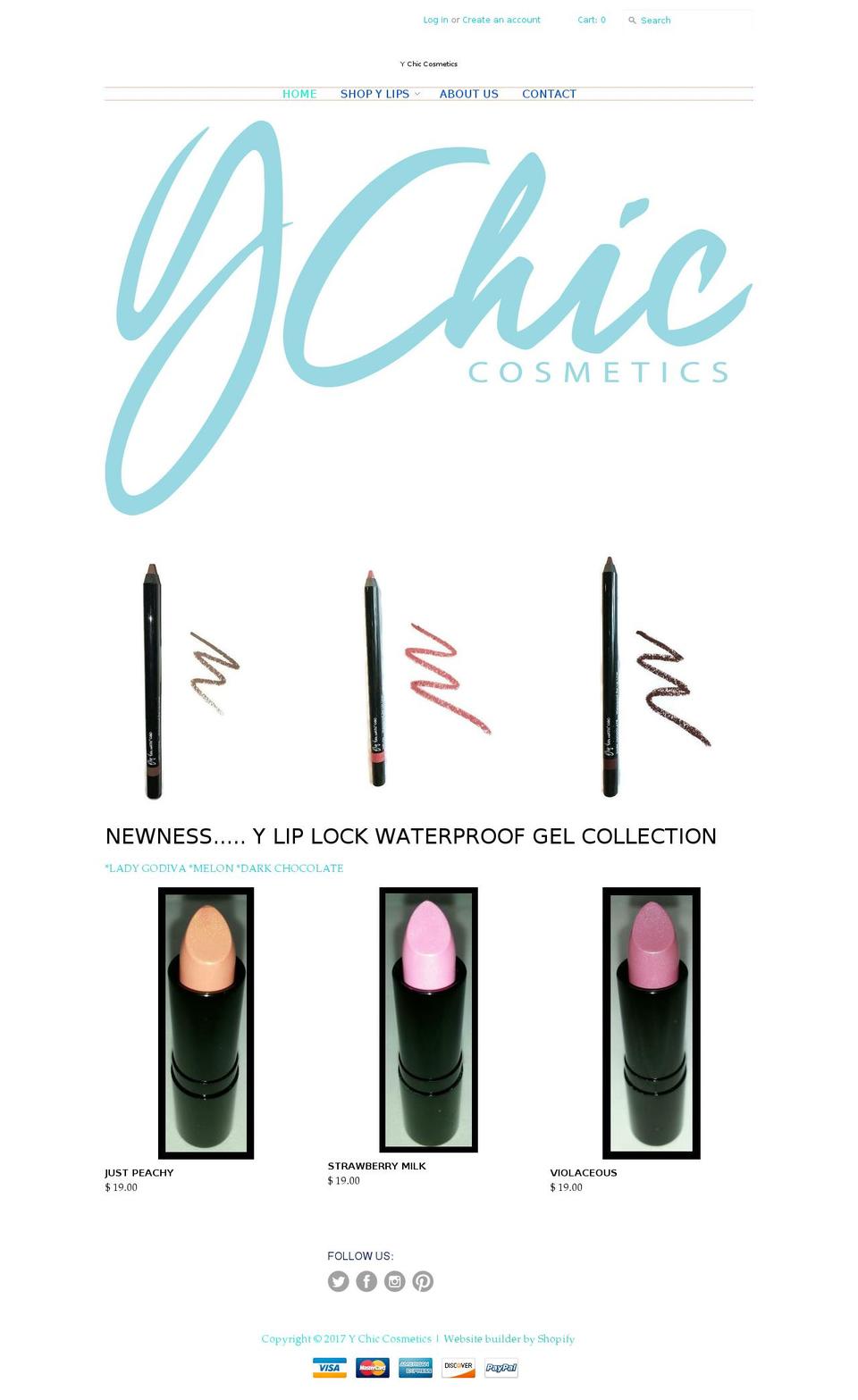 yarimakeupchic.com shopify website screenshot