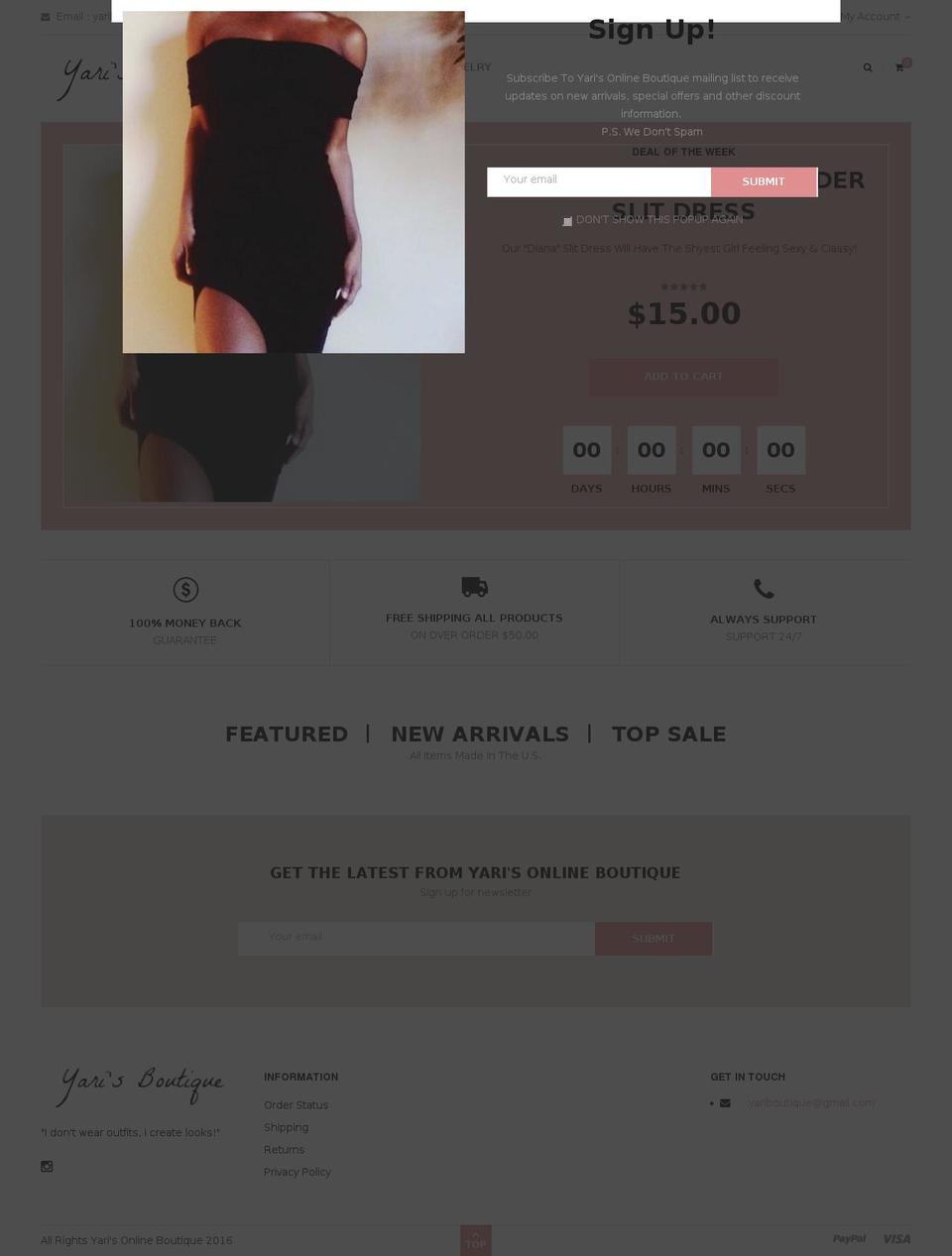 simolux-1 Shopify theme site example yarisonlineboutique.com