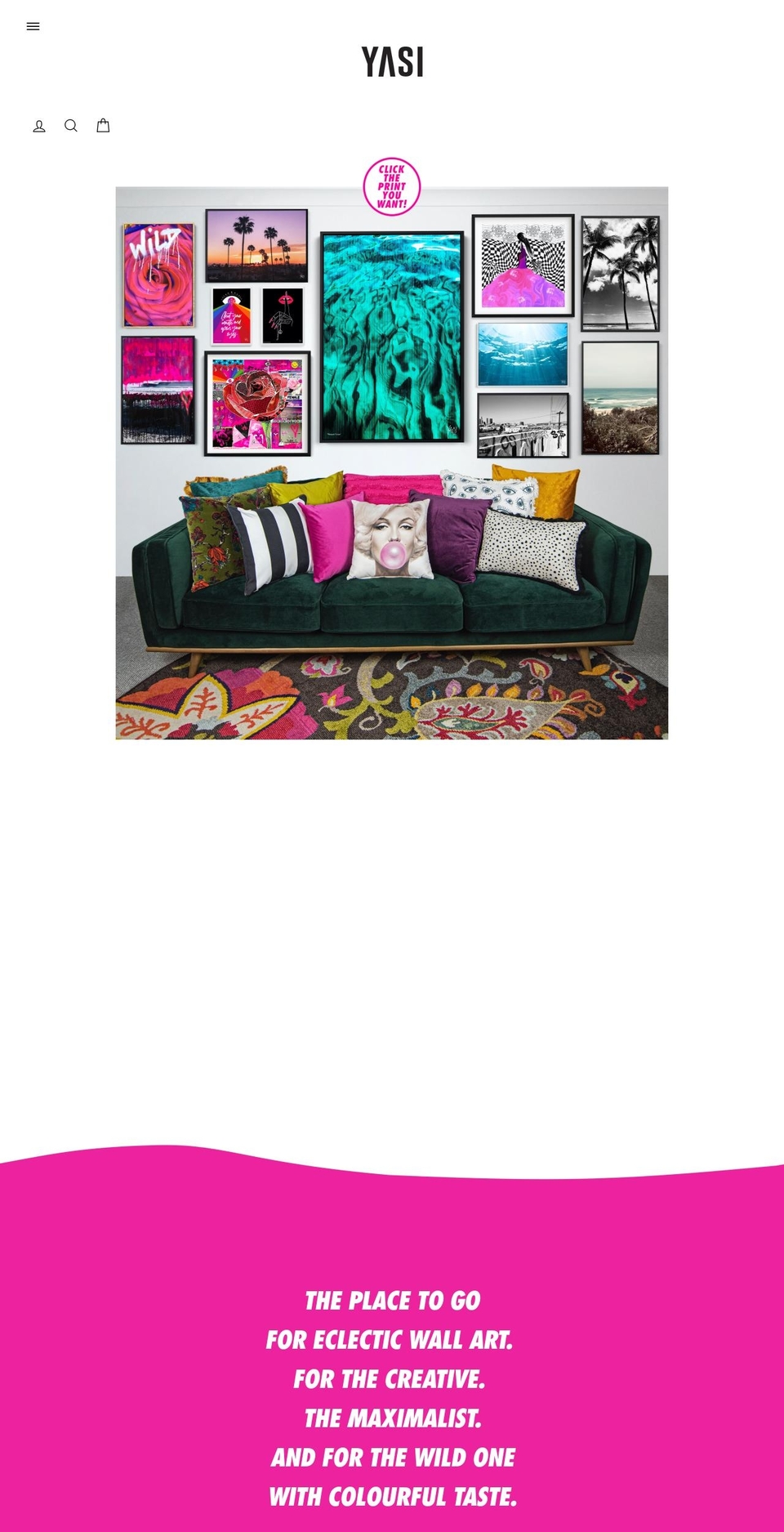 yasihq.com shopify website screenshot