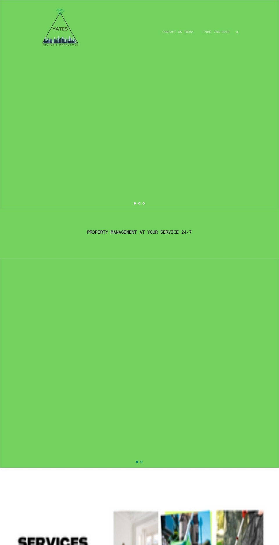 yatespm.com shopify website screenshot