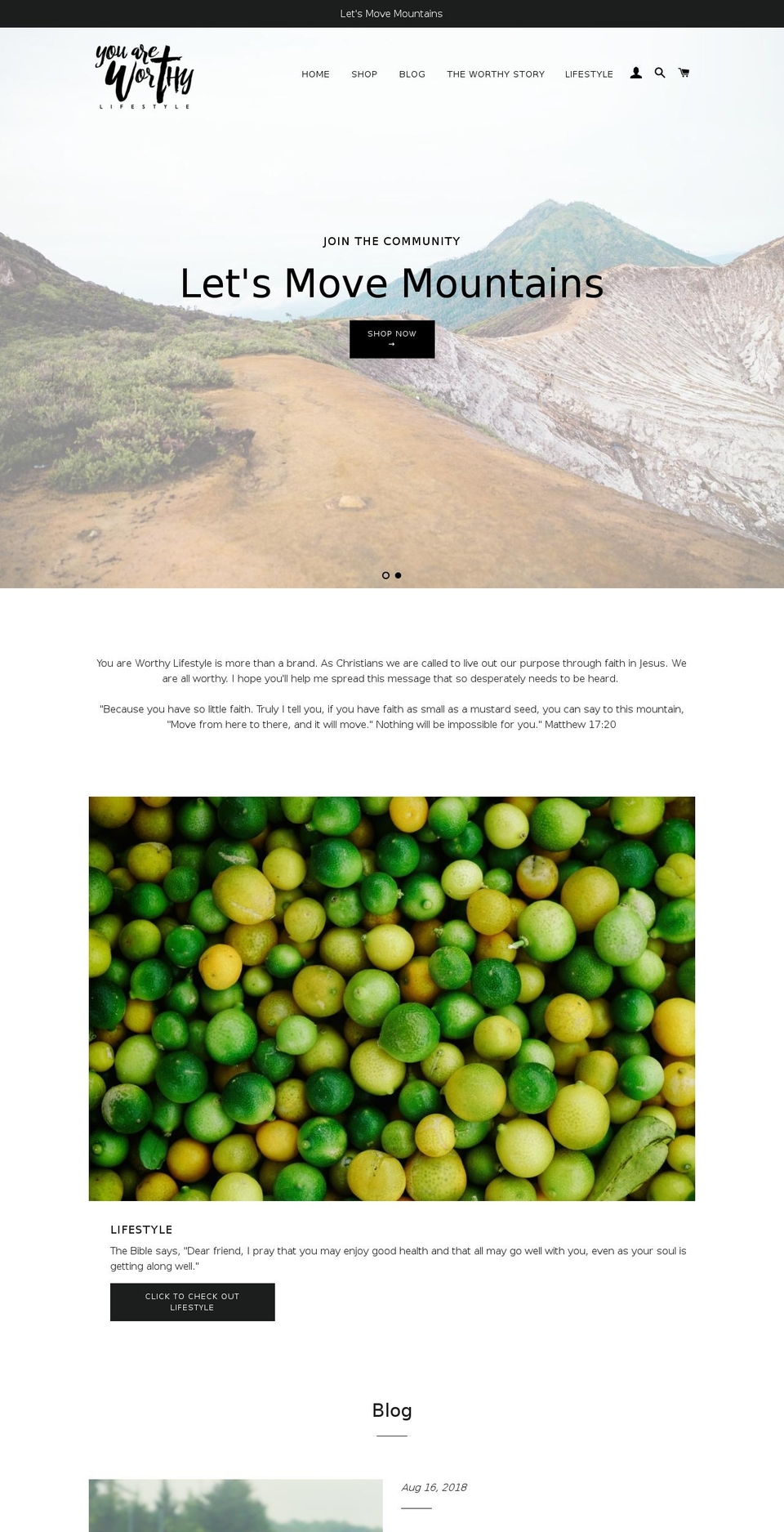 yawlifestyle.com — Shopify storefront screenshot