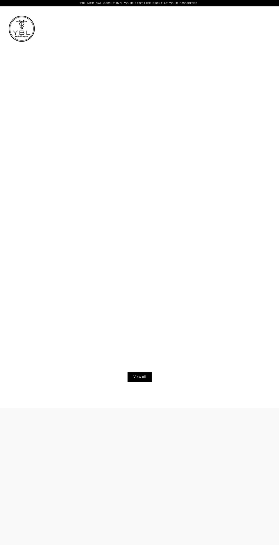 yblmedicalgroup.com shopify website screenshot