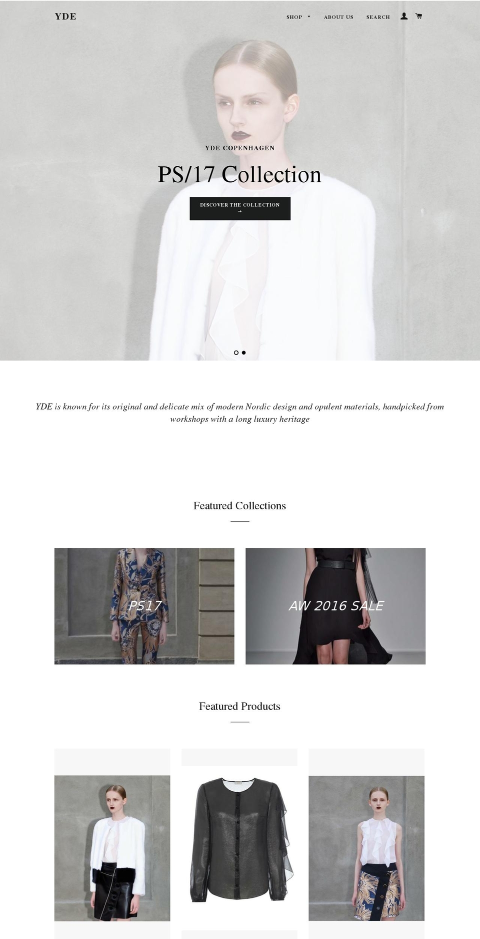 ydecph.com shopify website screenshot