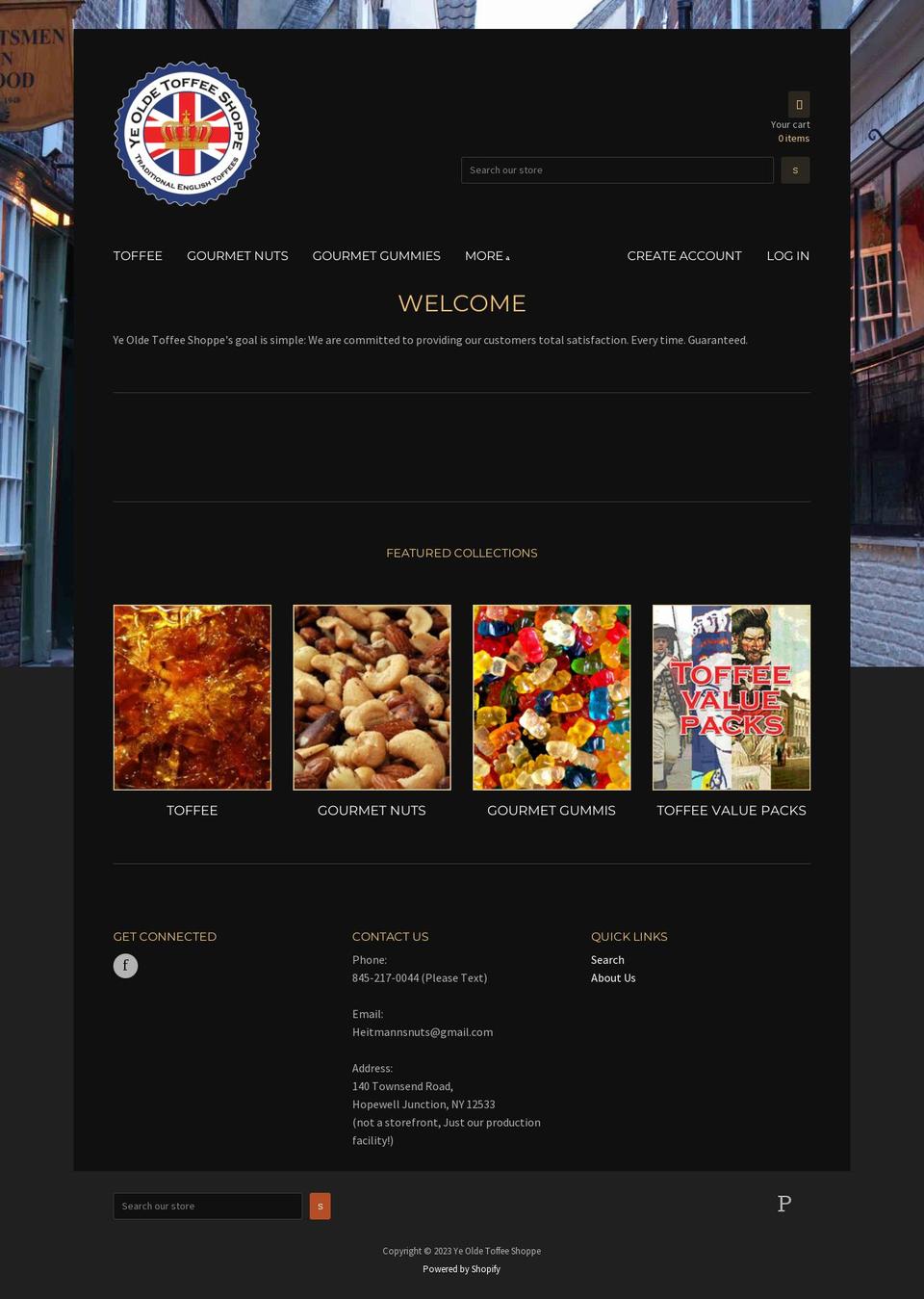 ye-olde-toffee-shoppe.myshopify.com shopify website screenshot